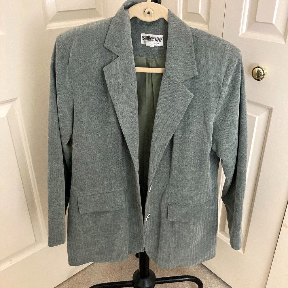 Vintage Green Blazer